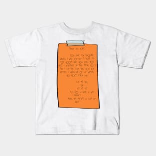 Kulti fan letter Kids T-Shirt